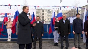 Павел Малков и Владислав Третьяк открыли сквер в Скопине