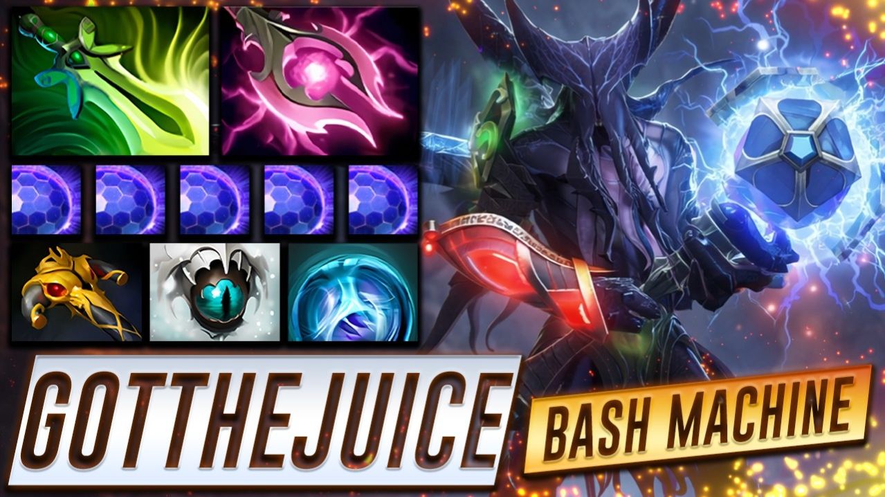 Gotthejuice Faceless Void Bash Machine — профессиональный геймплей в Dota 2 [Смотри и учись]