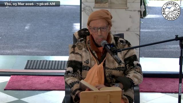 ШБ 3.27.17 можно разделить дух и материю? - Мукунда Госвами - 5 марта 2026 - Нью-Говардхана