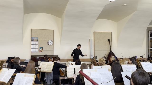 Rachmaninoff Symphonic Dances, Op. 45,  1 Movement, Conductor Bekbolat Abdiberikuly