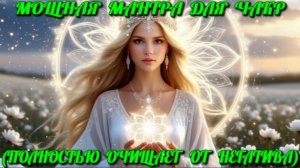 Мощная мантра для чакр (полностью очищает от негатива)