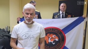 Народный артист России Олег Газманов успел пообщаться с нашими «тиграми»