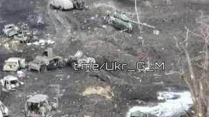 🇷🇺🛩🇺🇦Дорога смерти для украинских боевиков в районе оккупированной Константиновки🔥