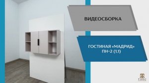 ТЭКС Видео сборка. Гостиная Мадрид ПН-2 (1,1).