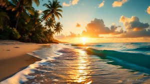 🌊 НЕВЕРОЯТНО КРАСИВАЯ МУЗЫКА ДЛЯ ДУШИ И НЕЖНЫЙ ШУМ МОРЯ 🎵 УСПОКАИВАЮЩАЯ МУЗЫКА ДЛЯ СНА НА ЗАКАТЕ