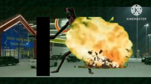 сиреноголовый взрывает Сити Молл