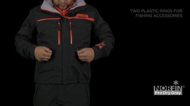 Rain suit Norfin Pro Dry Gray (Eng) смотреть онлайн