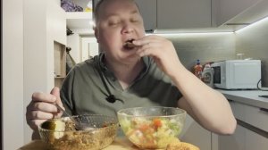 Гречка по купечески мукбанг