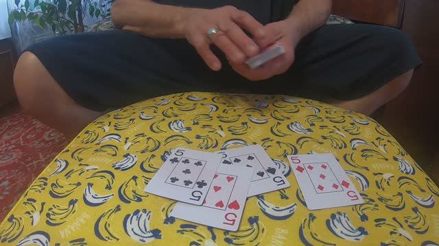 Карточный ФОКУС "находим три карты по щелчку пальцев!" ОБУЧЕНИЕ. 19.03.2026 г.