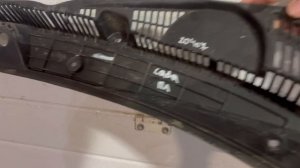 Решетка стеклоочистителя жабо левая часть Лада гранта lada granta 20407