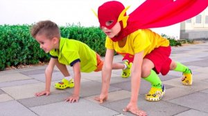 Влад стал ребенком-супергероем и помогает Никки