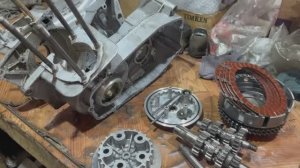 Двигатель Ява 350/638 тест 18.03.2026 после ремонта (г. Сызрань, Самарская обл)