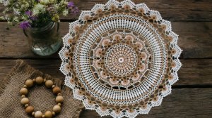 Салфетка "Карамелька". Часть 2