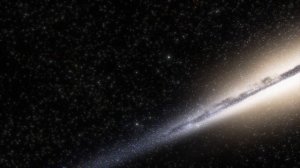 Путешествие в космосе, галактики // футаж