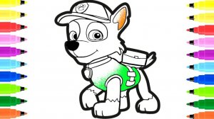 мультик для детей-как нарисовать персонажа из ЩЕНЯЧИЙ ПАТРУЛЬ/Рисование щенячий патруль