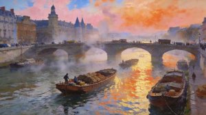 Визуальные поэмы - Клод Моне `Сцены Парижа`