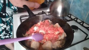 Пеку блины,вкусный ужин.