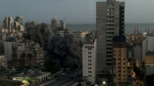 Громкий взрыв раздался в одном из районов Бейрута после авиаудара Израиля