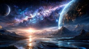 Cosmic Eternity — Space Ambient Music for Slow Astral Journey & Deep Stillness ｜ 4K-(1080p24)