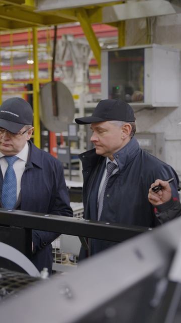 Губернатор Ростовской области Юрий Слюсарь на Ростсельмаш