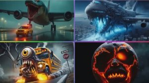 КРОКОДИЛ БОМБАРДИРО против ПОЖИРАТЕЛЯ АВТОБУСОВ 🐊 Битва ГЕРОЕВ и ЛУННЫЙ МОНСТР! 🔥 Мультик