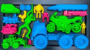 Membersihkan mainan mobil mobilan,motor balap,mobil monster,mobil polisi,anomali,kereta api,Thomas