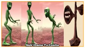 Зелёный Человек Танцует Dame Tu Cosita Music Video 2025 Гумибер и Сиреноголовый #71 в Tiles Hop