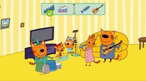 Три Кота / Развивающая Игра Для Детей. Игра Мультфильм Для Детей