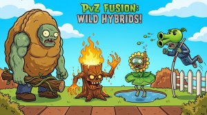 Зомби против растений! FUSION Plants vs Zombies ПвЗ PvZ Растения против Зомби
