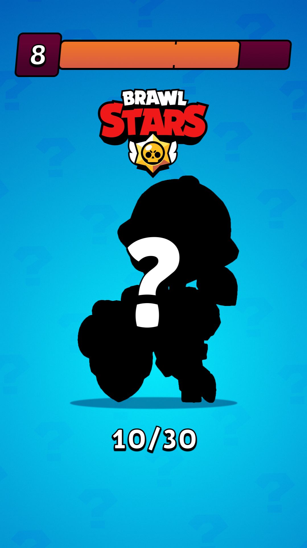 10/30. Угадай по силуэту персонажа из игры Brawl Stars за 10 секунд