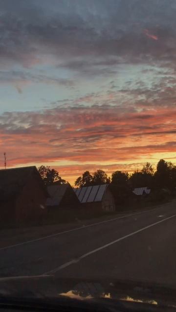 Ленобласть. Мельниково. Пламенеющий закат. Эпизод 1