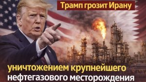 Трамп грозит Ирану уничтожением крупнейшего нефтегазового месторождения в случае удара по Катару.