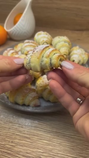 Творожные рогалики 🥐