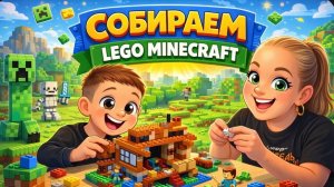 Собираем Лего Minecraft