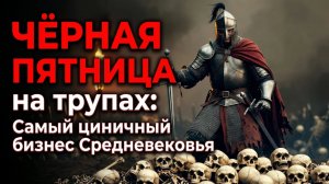 «Чёрная пятница» на трупах: Самый циничный бизнес Средневековья. Куда девались тела?