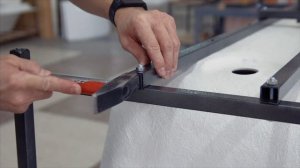 Сборка прямоугольной рамы ванны Radomir