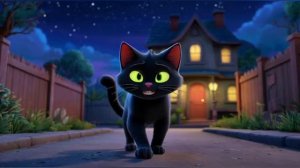 Мультфильм для детей. Кошечка следит за порядком