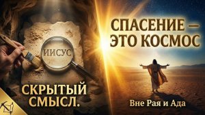 Что на самом деле значит спасение. Смысл который мы потеряли