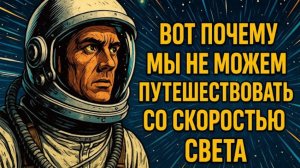 Вот почему человек НИКОГДА не сможет летать со скоростью света