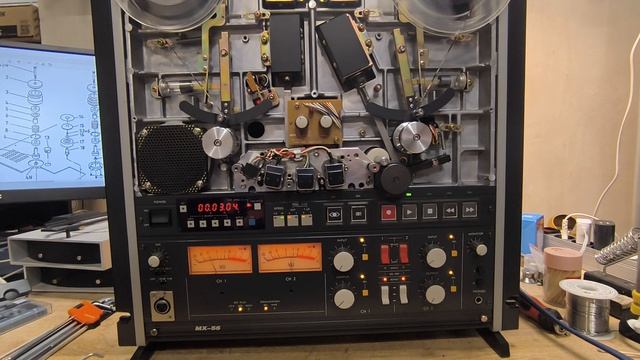 Otari MX-55 работа механики смотреть онлайн