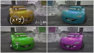 Молния Маквин: Музыкальный челлендж в 4 цвета! 🏎️ Тайлис Хоп #52 — Танцевальный ритм Астрономия