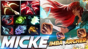 Micke Windranger — профессиональный геймплей в Dota 2 [Смотри и учись]