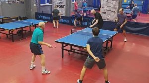 отбор Федотов/Боднаровский (1133) - Тимохин/Тимохин (570) 15.03 Парный турнир настольный теннис