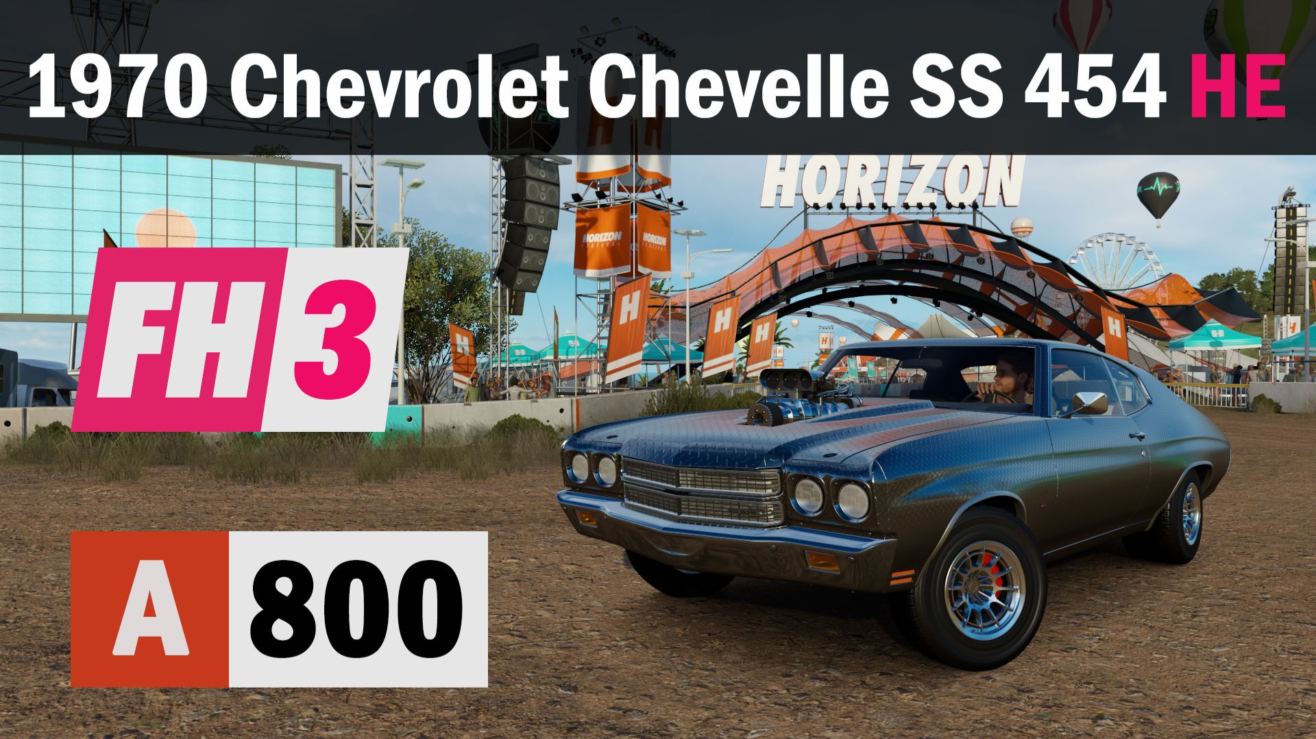 Forza Horizon 3 - 1970 Chevrolet Chevelle Super Sport 454 Horizon Edition, Race