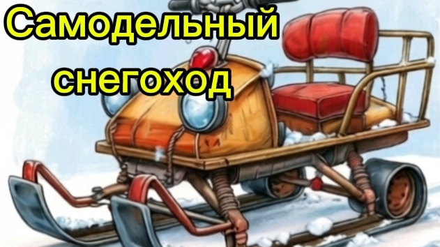 Самодельный снегоход. Снегоход своими руками.