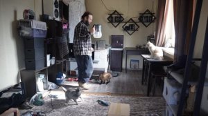 Бегу в домик ПОДВАЛ ИЛЬИЧА утренний влог Надо кормить хозяйство