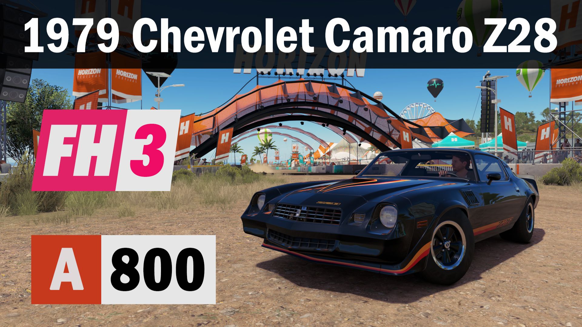 Forza Horizon 3 - 1979 Chevrolet Camaro Z28, Race