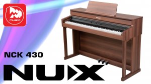 Цифровое пианино Nux NCK-430 || Тройной сенсор и назначаемые педали