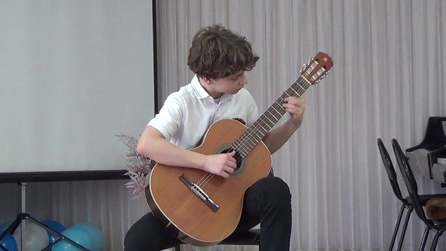 Д.Эллингтон «Караван» испол. Лужин Иван, 13лет, гитара