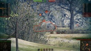 Мир Танков. Полигон. Перевал. Бой на Об.140. Взял 3 фрага и 2.9К урона.